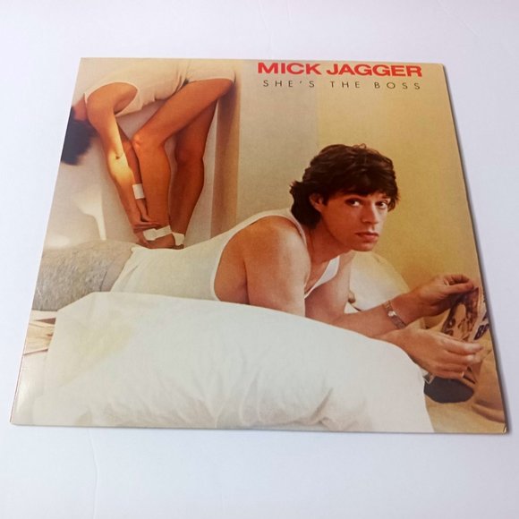 Vintage Mick Jagger She's The Boss vinyl record, 1985 original first pressing - Picture 6 of 11